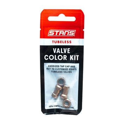 Kit colore valvola tubeless Stans Stan - rame