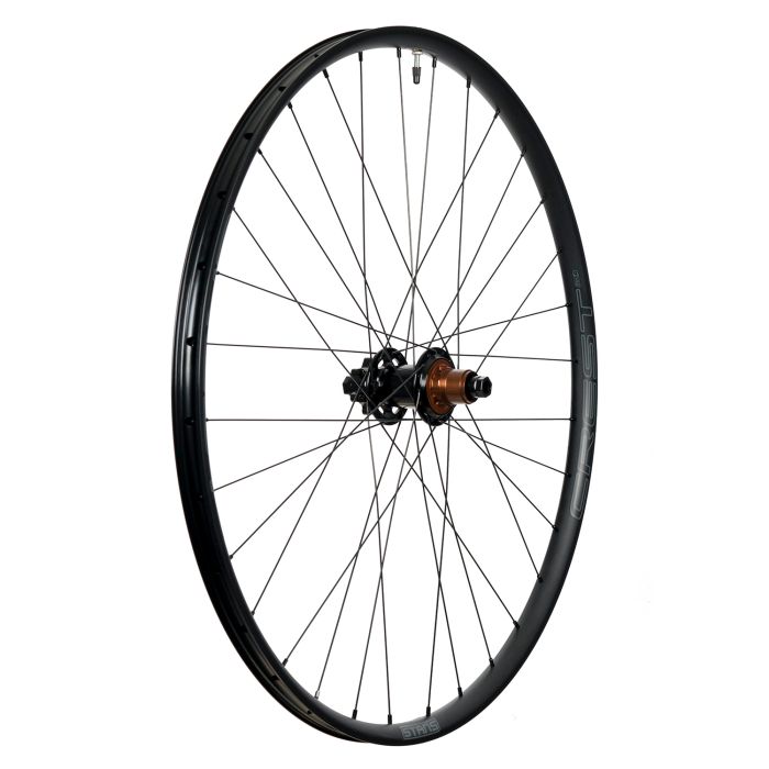 Ruota posteriore Stans Stan's Crest mk4 - 29'' - 12x148 ta - shimano micro spline - centerlock - grigia