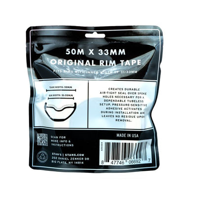 Nastro per cerchioni di Stan (50 m) - 33 mm