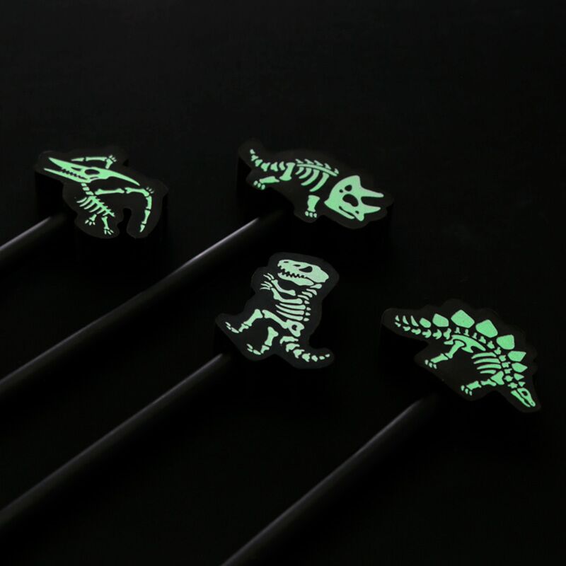 Dinosaurus Glow-in-the-dark Skeleton-Gum Pencil