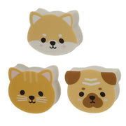 Set van 3 adoramals mopshond kat shiba inu gummen - afbeelding 2