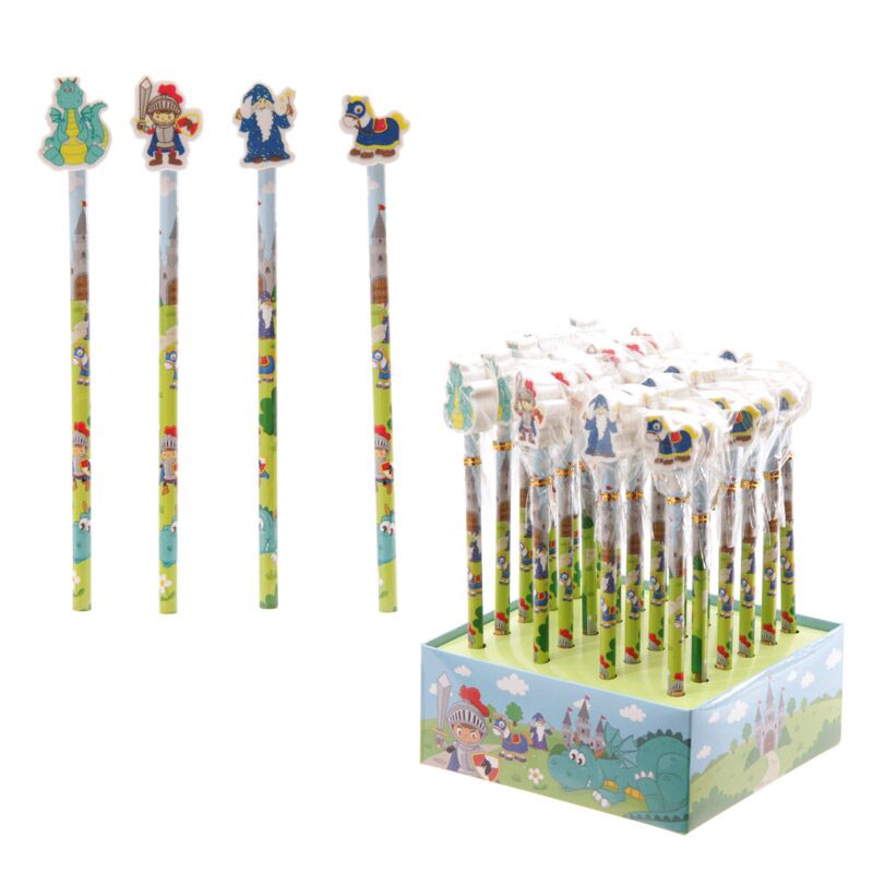 Cartoon Ridder - Gum Pencil
