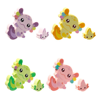 Conjunto de 2 axolotl (salamander) gummen