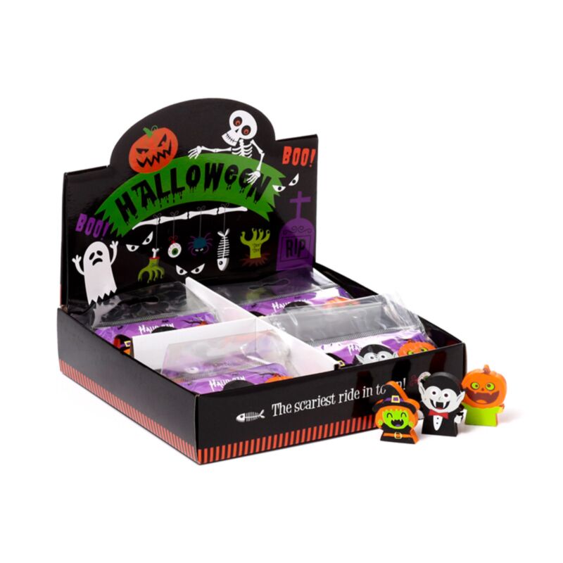 Conjunto de 3 brujas, calabaza más vampana gummen