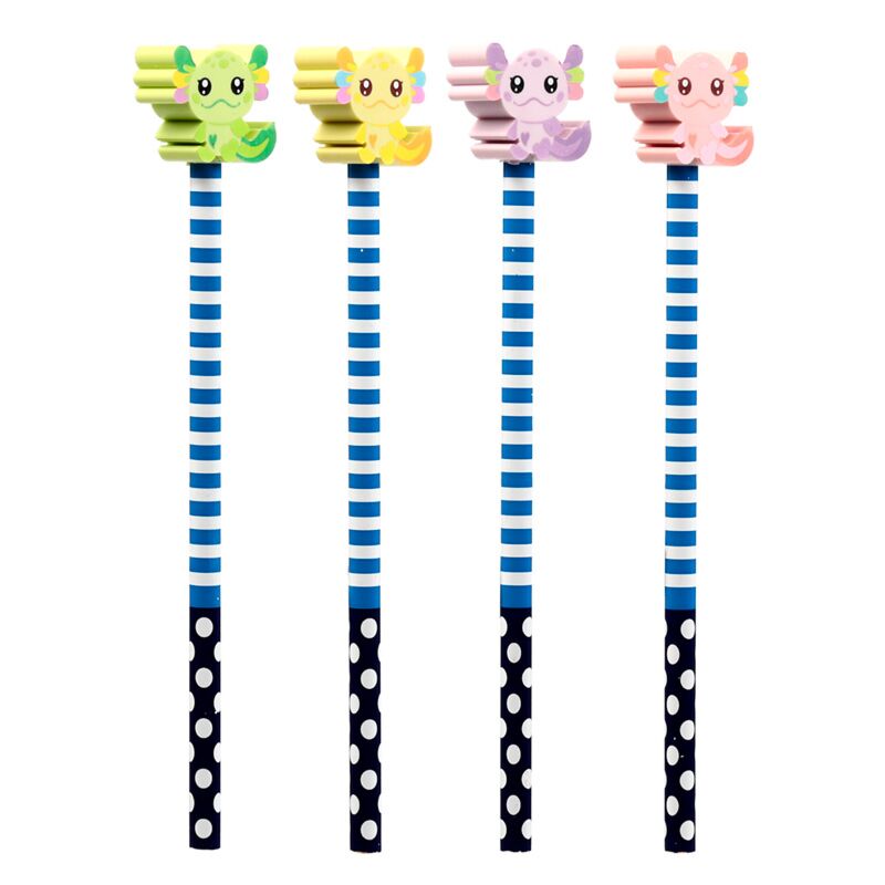 Axolotl (salamander) - gum potlood