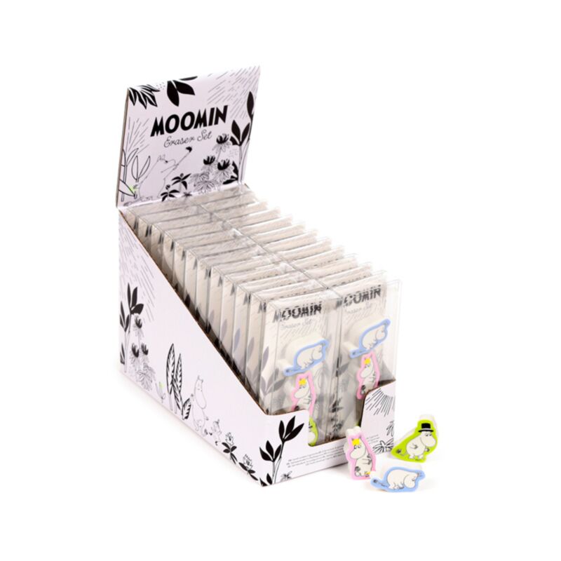 Set di 3 moomin giardino gummen
