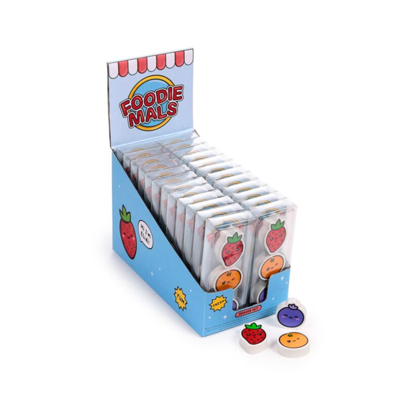 Set di 3 foodiemals gummen di frutta
