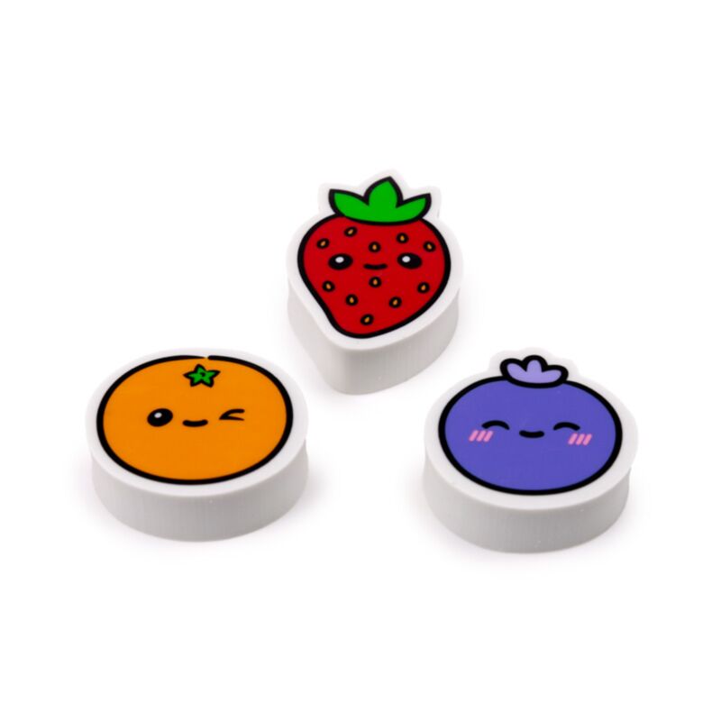Set van 3 foodiemals fruit gummen