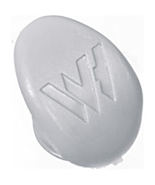 Tappo attacco manubrio Ergotec grigio