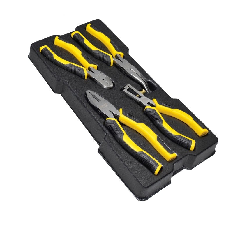 Juego de alicates transmodule de herramientas manuales Stanley dynagrip de 4 piezas - stmt1-74179 - stmt1-74179