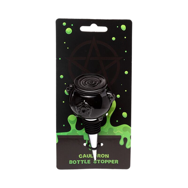 Witch -Boiler Pentagram Bottle Stop
