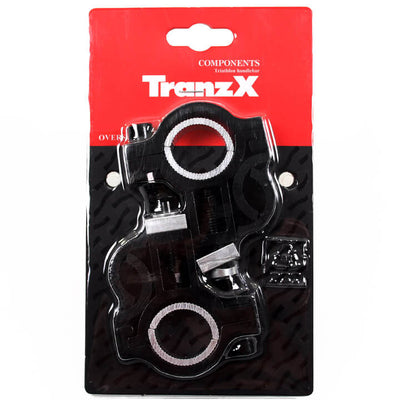 Tranzx opzetstuur bevestigingset voor 25.4 tot 31.8 mm 2614513
