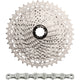 Spanninga sunrace combipack csms3 10v 11-40t con cadena cn10a