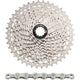 Spanninga sunrace combipack csms3 10v 11-42t con cadena cn10a