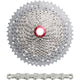 Spanninga sunrace combipack mx8 11v 11-46t con cadena cn11a