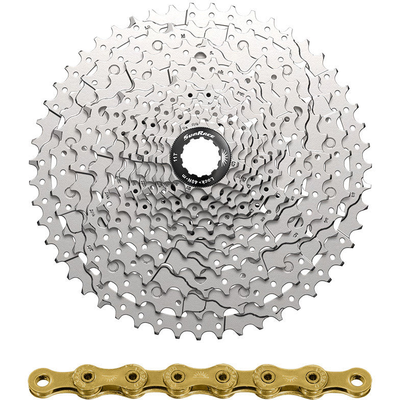 Spanninga sunrace combipack mz933 12v 10-51t micro con cadena cn12z