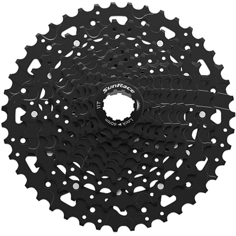 Sunrace cassette csus400 ta3 10v 11-43t zwart