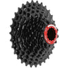 Sunrace cassette csrz800 12v 11-36t zwart rood
