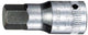 Vaso hexagonal Stahlwille corto 1 4 -4mm