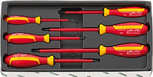 Set cacciaviti Stahlwille 6 pezzi VDE Drall+