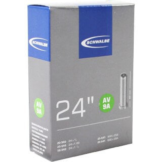 Camera d'aria Schwalbe (av9a) - sedia a rotelle - 24'' (20 28-540 541) - schrader