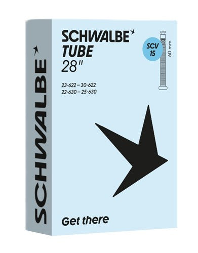 Camera d'aria Schwalbe scv15 23 30-622 630 ib 60mm