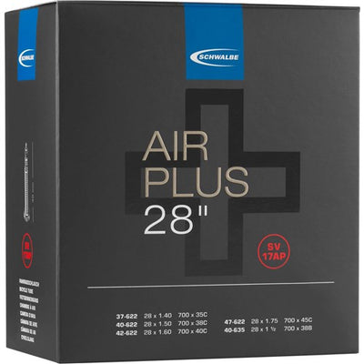 Schwalbe air plus tube (sv17ap) - 28'' (37 47-622 635) - presta