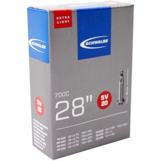 SCHWALBE TUBE INTERNO 27 28 X 0,75 1,00 (18 25-622) FV 40 mm