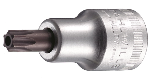 Vaso torx stahlwille 1 2 t60 con agujero