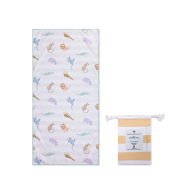 Safari | Toalla de microfibra multicolor 135 x 65 cm