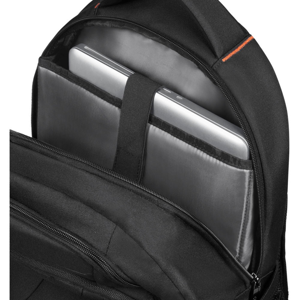 Samsonite american tourister at work rugzak 15.6 inch (zwart oranje)