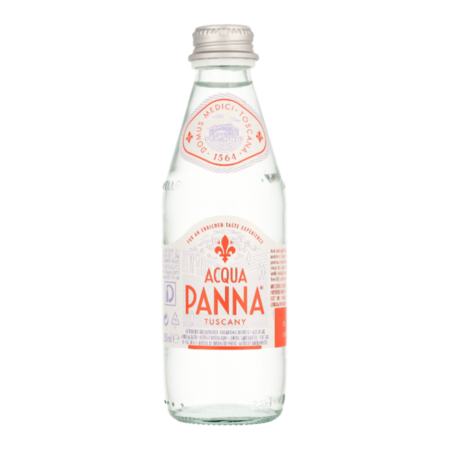 Acqua panna san pellegrino gassata (24x 25cl)