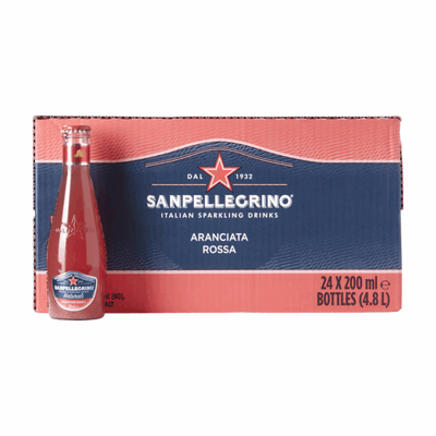 Sanpellegrino aranciata rossa botella (24x 20cl)