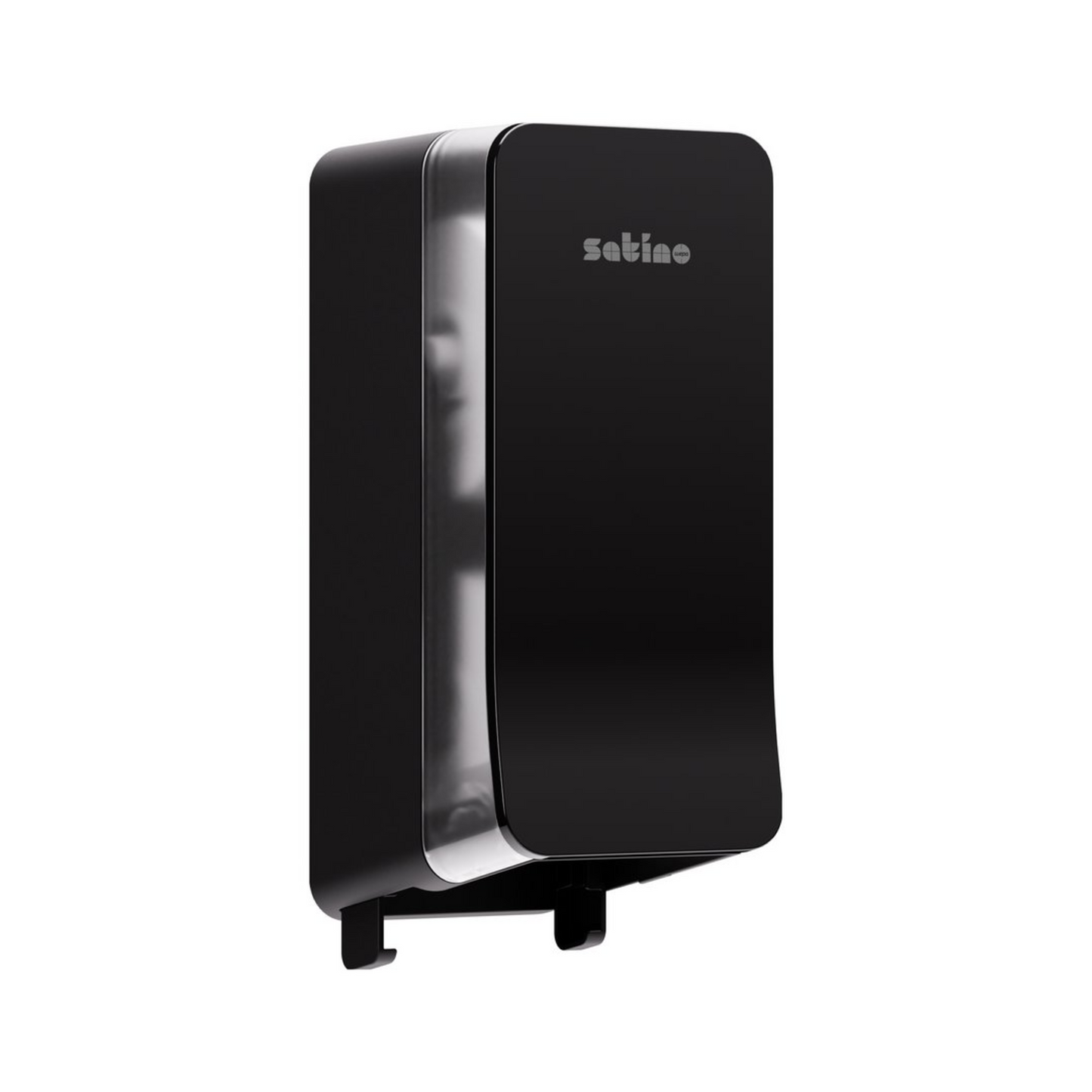 Dispensador de rollos sistema Satino para 2 rollos negro
