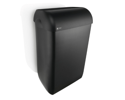 Satino black afvalbak kunststof (43 liter)