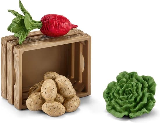 Maiali del mondo agricola e set di mangimi per cinghiale