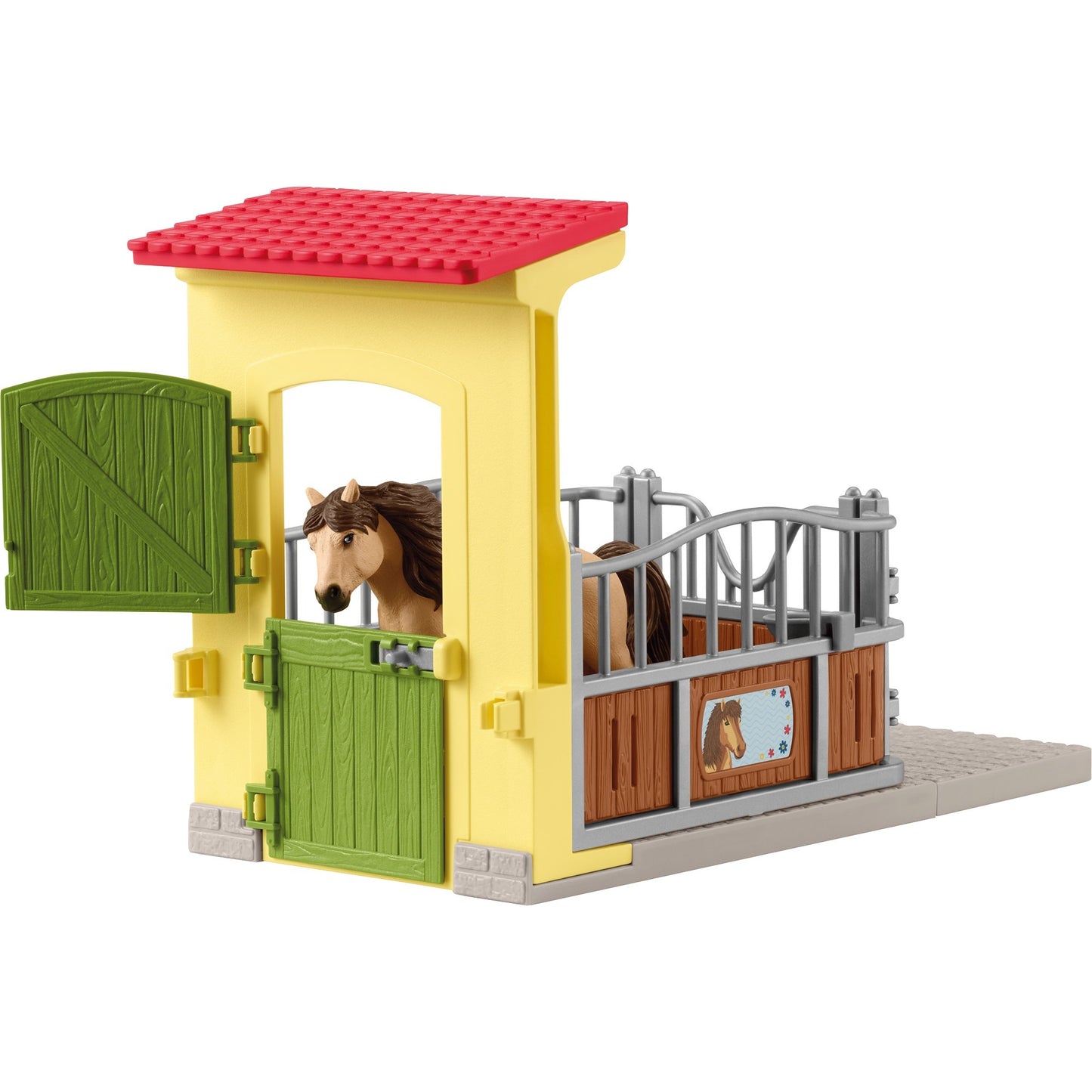 Schleich Farm World Ponystal con Icelanderhessle 42609