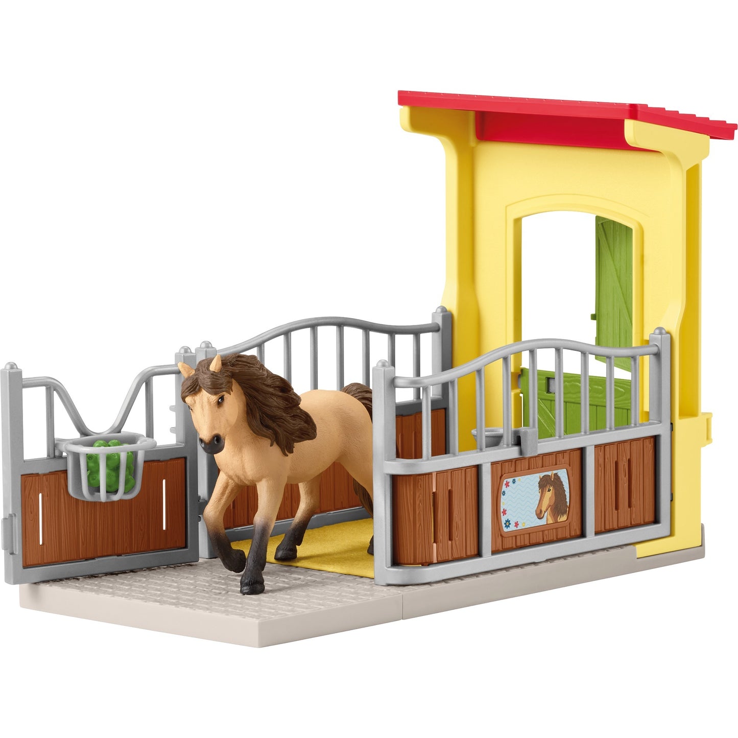 Schleich Farm World Ponystal con Icelanderhessle 42609