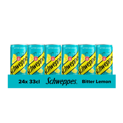 Limón amargo Schweppes lata (24x 33cl)