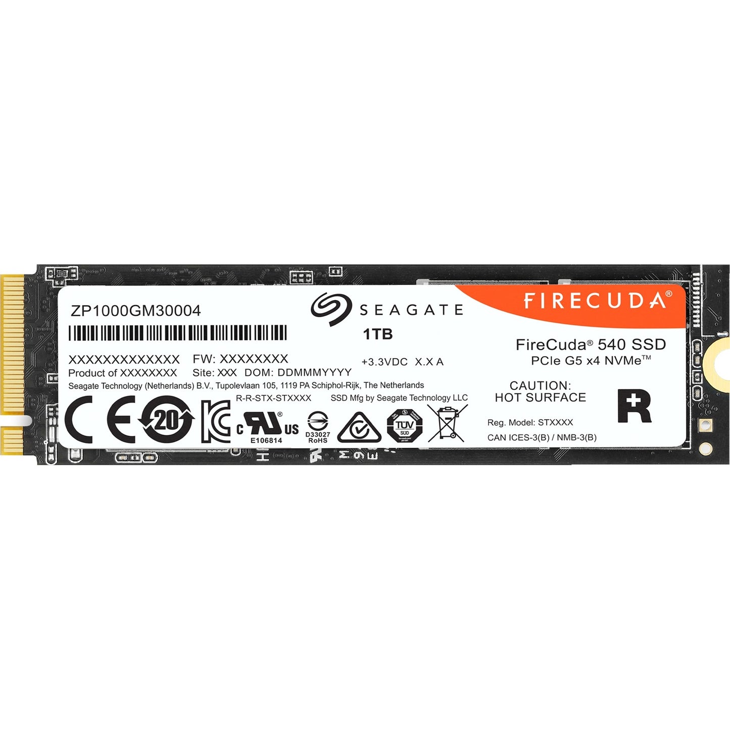 Seagate Seagate FireCuda 540 1 TB