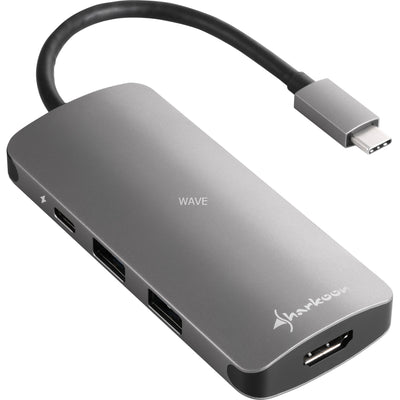 Adattatore multiport di Sharkoon USB 3.0 Tipo C