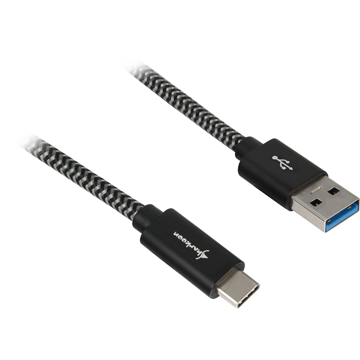 Sharkoon USB 3.2 kabel, USB-A > USB-C