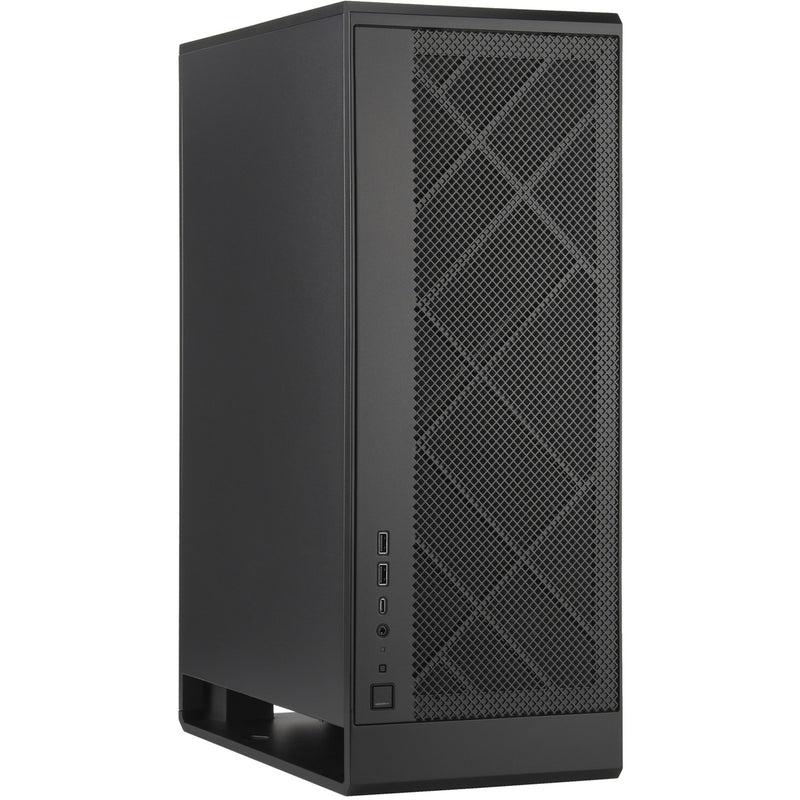 Silverstone alta g1m midi tower behuizing (zwart | 2x usb-a | 1x usb-c)