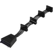 SilverStone Adapter 15-Pin SATA > 4x 15-Pin SATA - afbeelding 1
