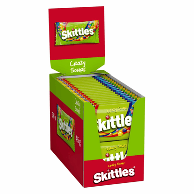 Borsa Skittles Crazy Sour (36x 45gr)