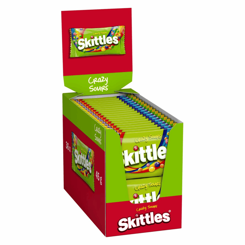 Borsa Skittles Crazy Sour (36x 45gr)