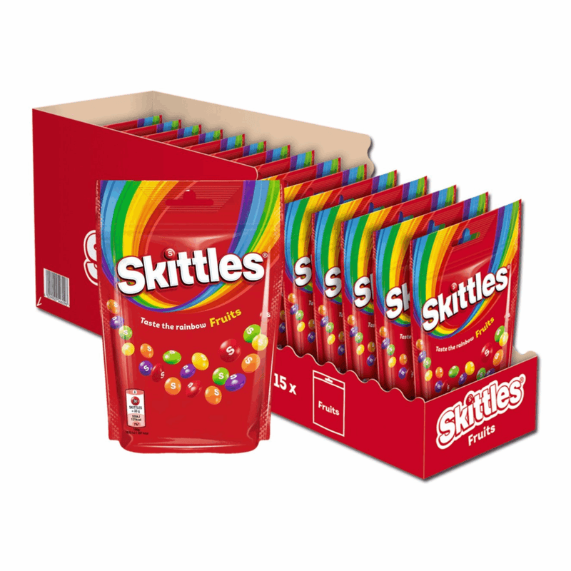 Busta stand-up per frutta Skittles (15x 152gr)