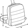 Oxford Leg Bag Aqua L1 Negro