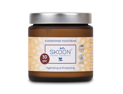 Faccia per la protezione solare Skoon SPF 30 100ml