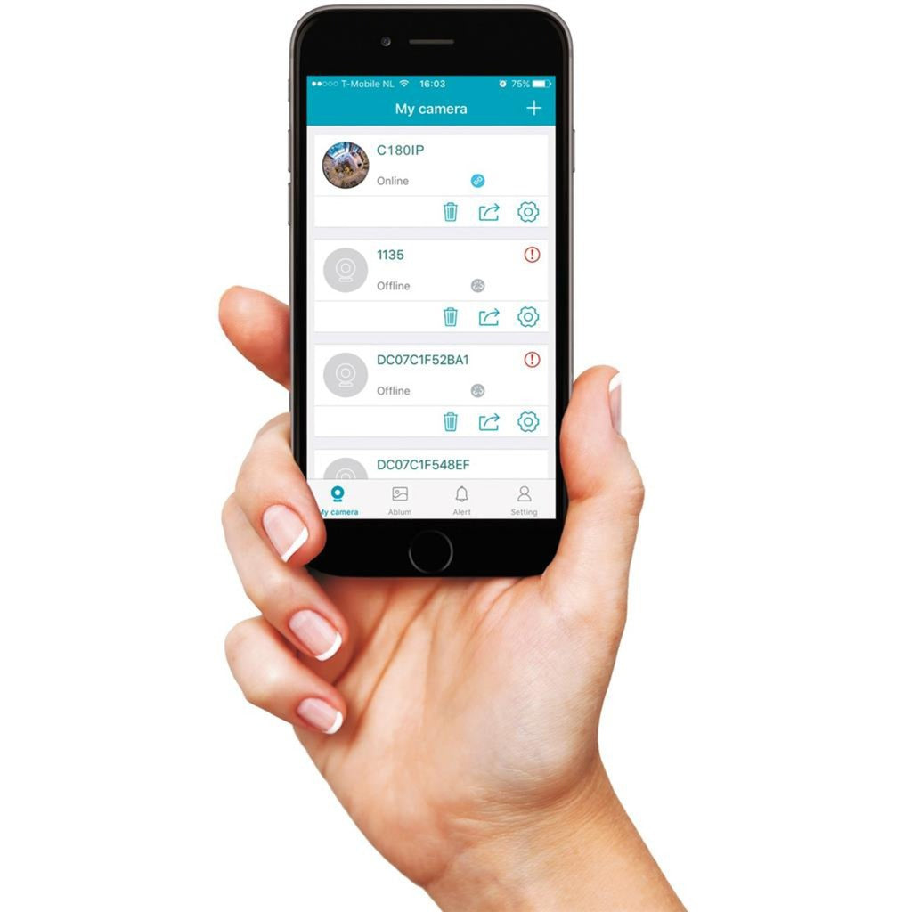 Smartwares c180ip a 180 ° fotocamera IP per all'interno